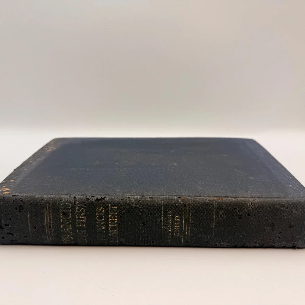 Francis the First Francis Hackett Literary Guild Antique Navy Blue Hardcover